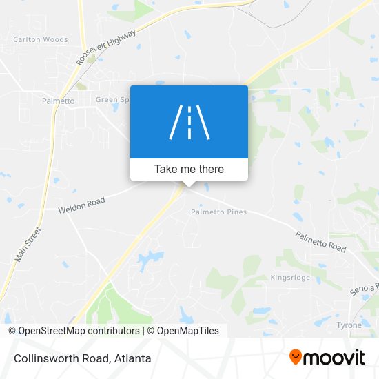 Mapa de Collinsworth Road