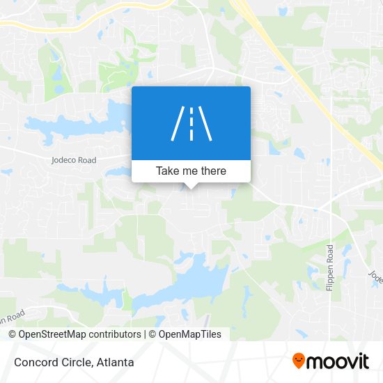 Mapa de Concord Circle