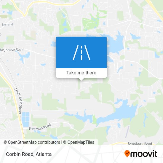 Mapa de Corbin Road