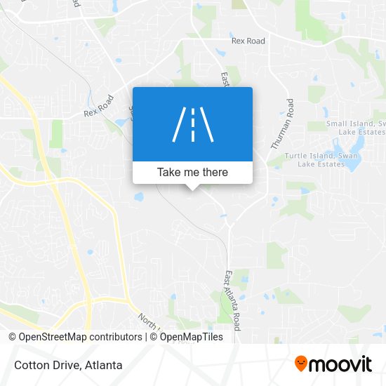 Mapa de Cotton Drive