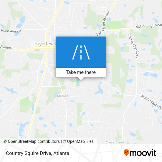 Mapa de Country Squire Drive