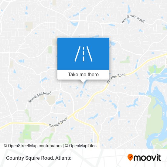 Mapa de Country Squire Road