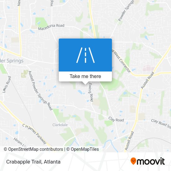 Mapa de Crabapple Trail
