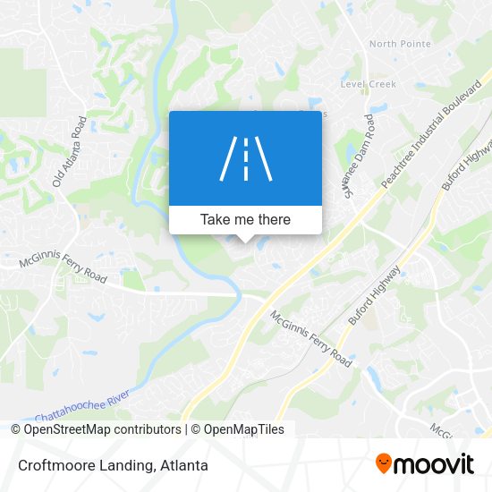 Mapa de Croftmoore Landing