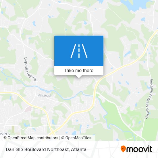 Danielle Boulevard Northeast map