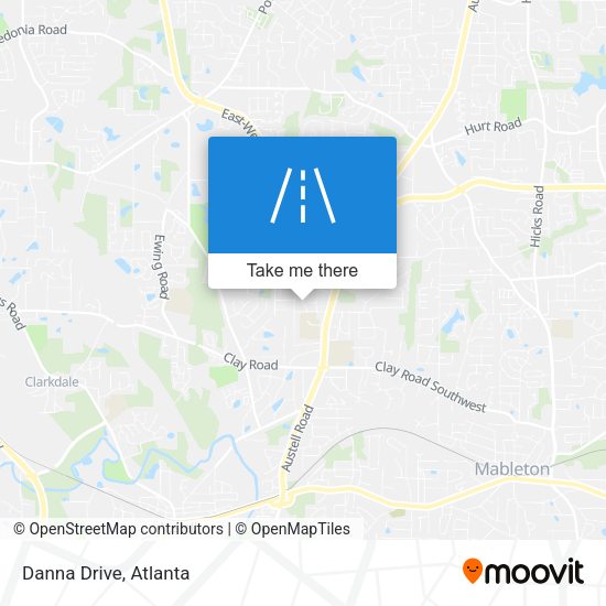 Mapa de Danna Drive