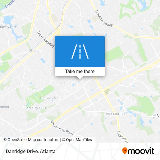 Mapa de Danridge Drive