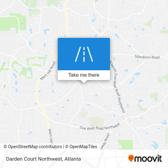 Darden Court Northwest map
