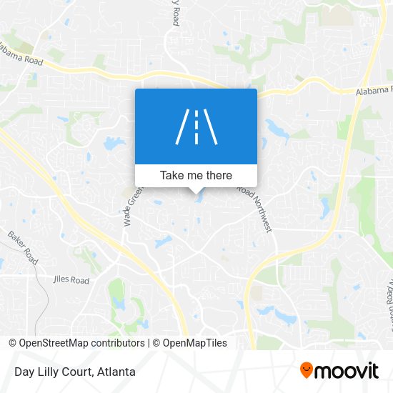 Mapa de Day Lilly Court