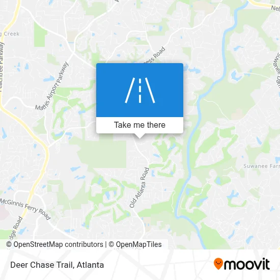 Deer Chase Trail map