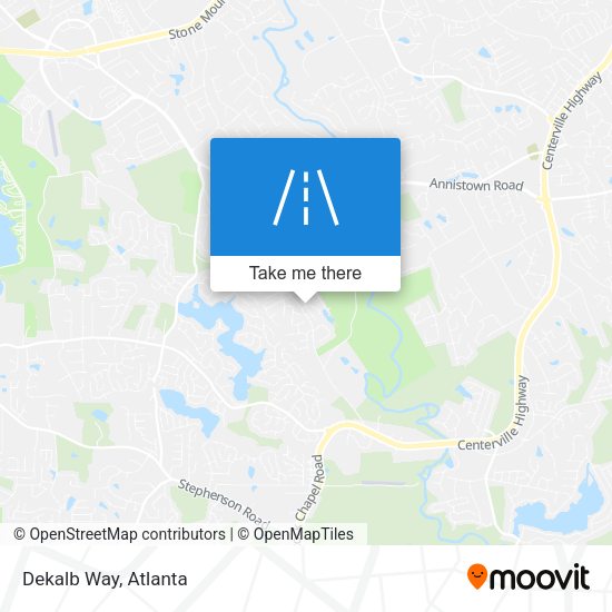 Mapa de Dekalb Way