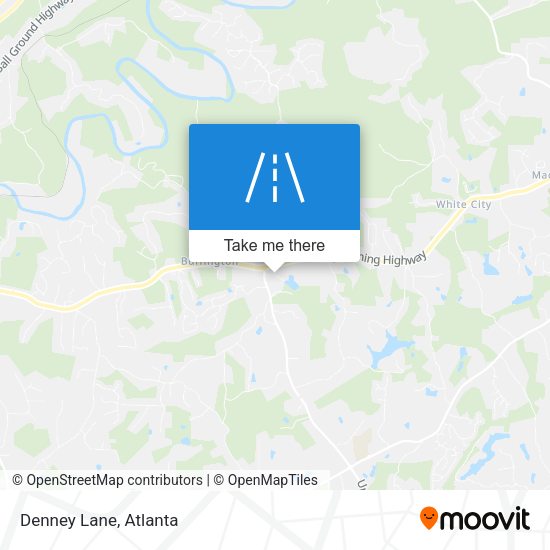 Mapa de Denney Lane