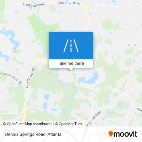 Mapa de Dennis Springs Road