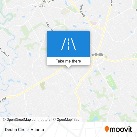 Mapa de Destin Circle