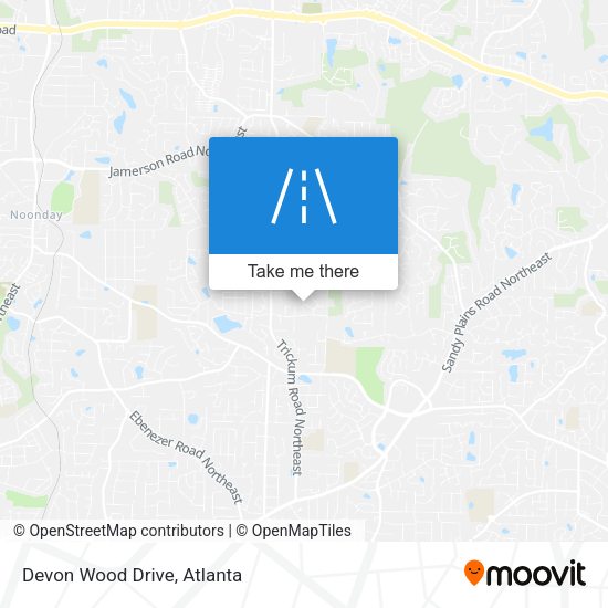 Mapa de Devon Wood Drive