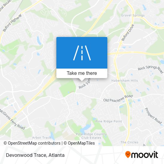 Mapa de Devonwood Trace