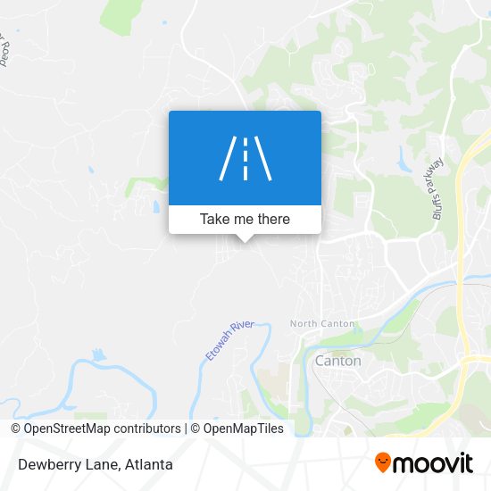 Mapa de Dewberry Lane