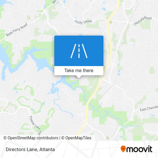 Mapa de Directors Lane