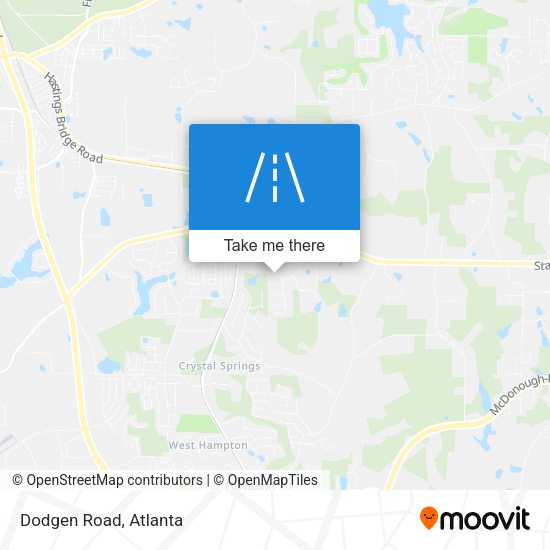 Mapa de Dodgen Road