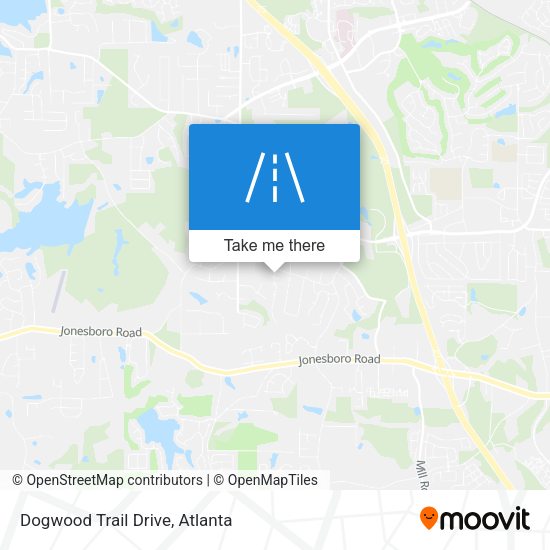 Mapa de Dogwood Trail Drive
