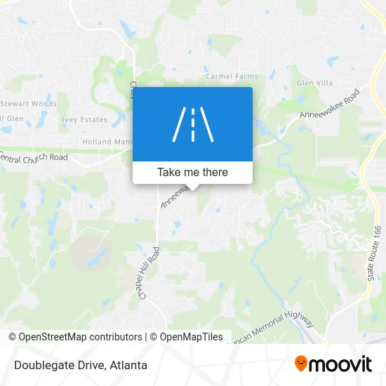 Doublegate Drive map