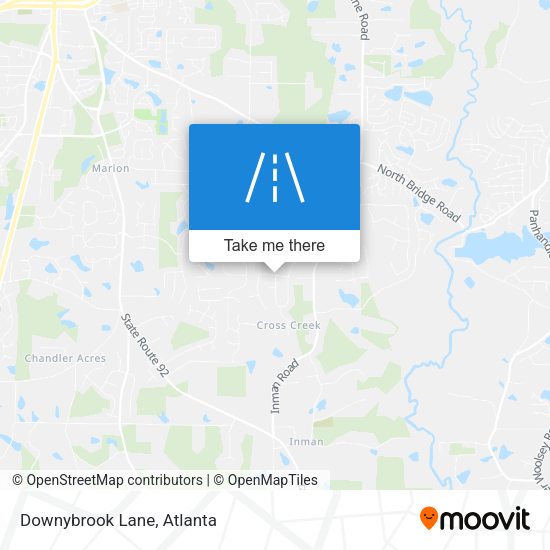 Mapa de Downybrook Lane
