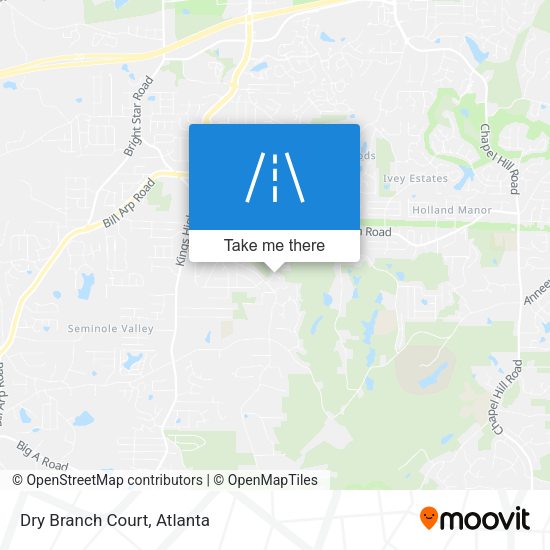 Mapa de Dry Branch Court
