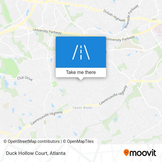 Mapa de Duck Hollow Court