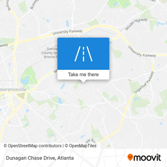Dunagan Chase Drive map