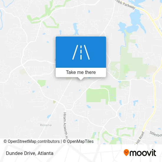 Dundee Drive map