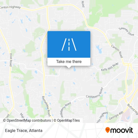 Mapa de Eagle Trace