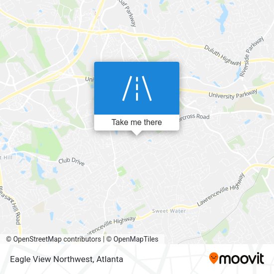 Eagle View Northwest map