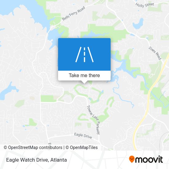 Mapa de Eagle Watch Drive