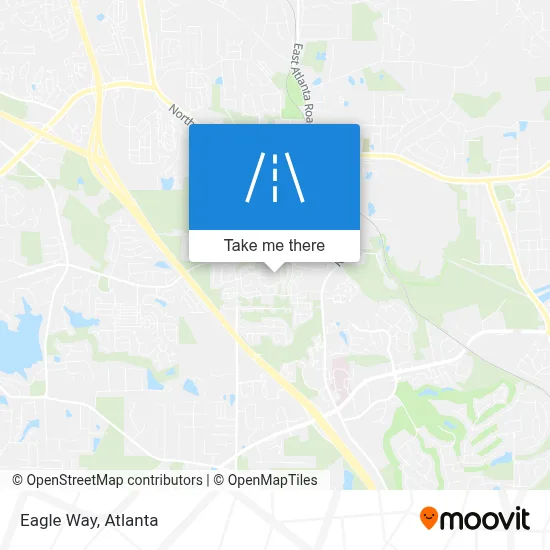 Eagle Way map