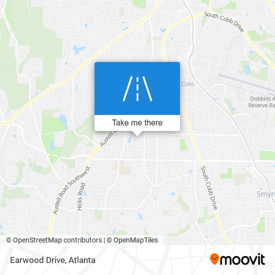 Mapa de Earwood Drive