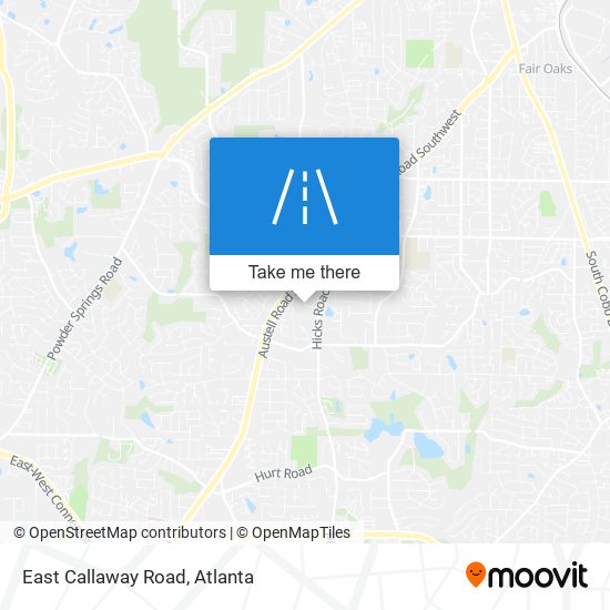 Mapa de East Callaway Road