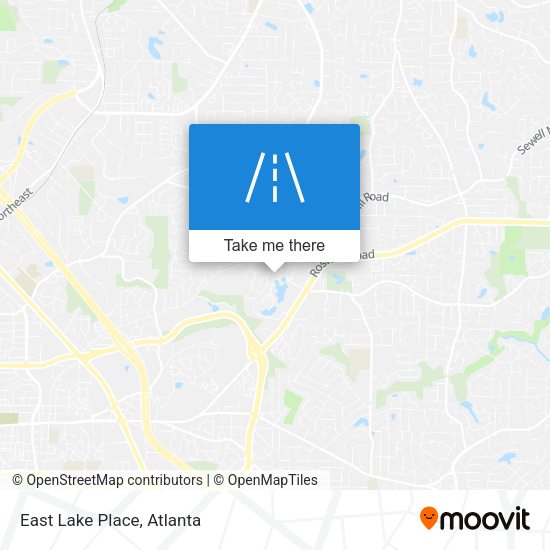 Mapa de East Lake Place