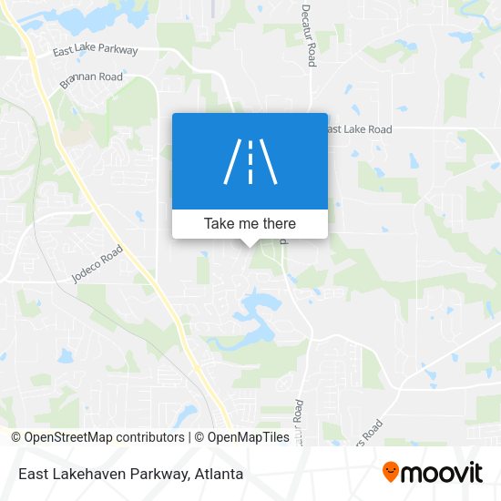 East Lakehaven Parkway map