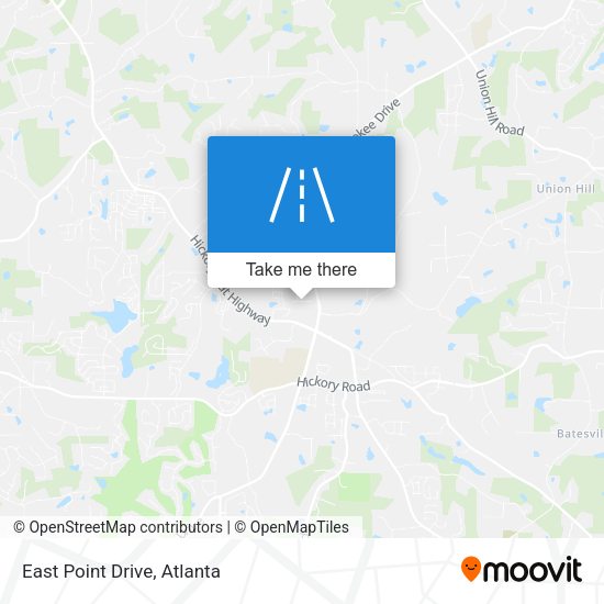 Mapa de East Point Drive