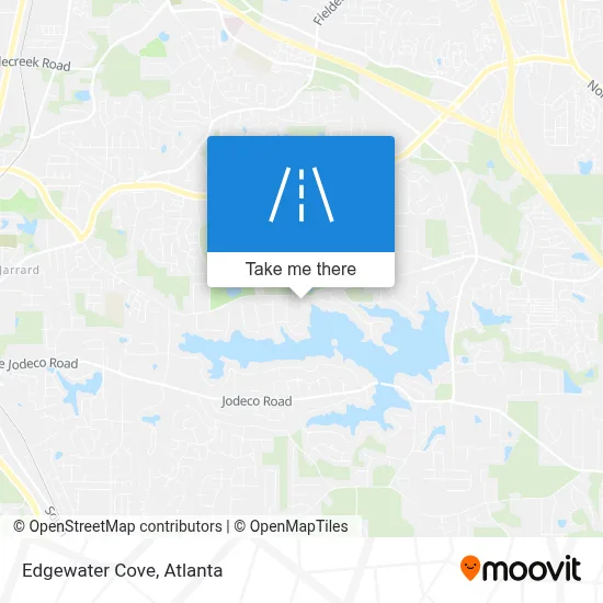 Edgewater Cove map