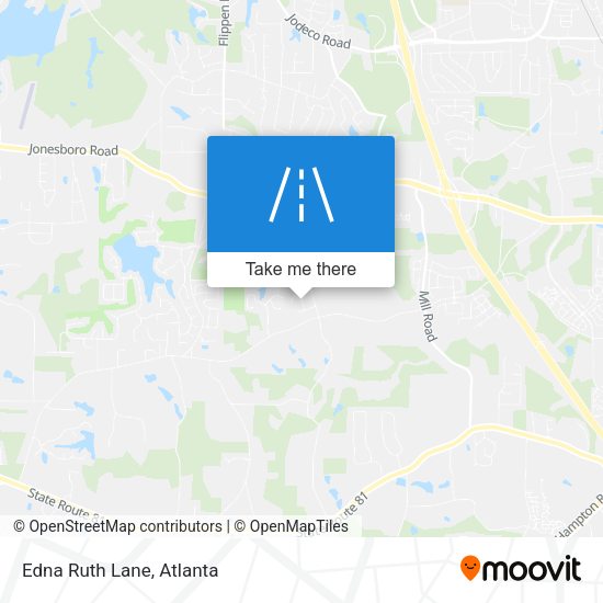 Mapa de Edna Ruth Lane