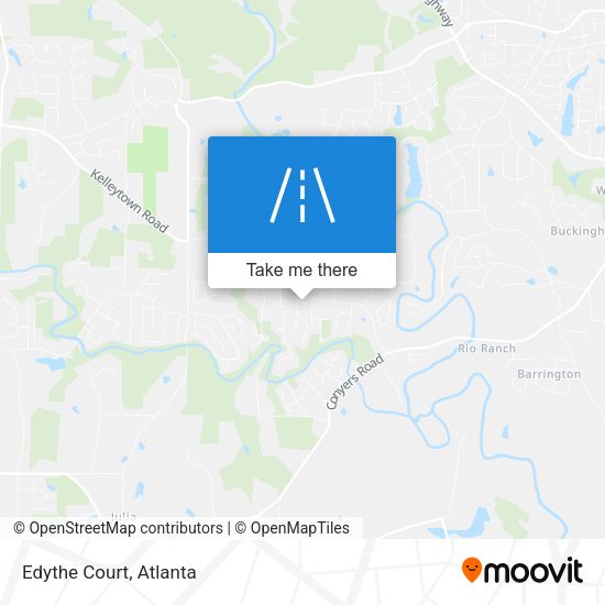 Mapa de Edythe Court