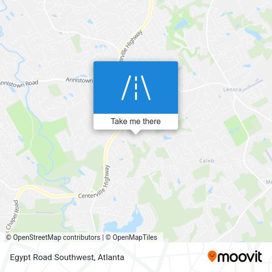 Mapa de Egypt Road Southwest
