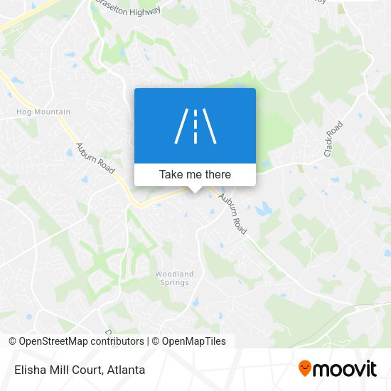 Mapa de Elisha Mill Court