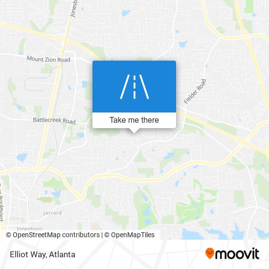 Elliot Way map