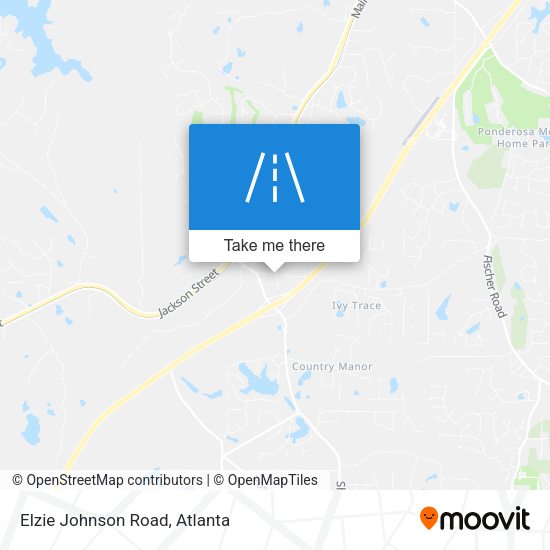 Mapa de Elzie Johnson Road