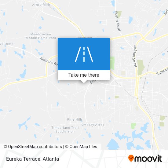 Mapa de Eureka Terrace