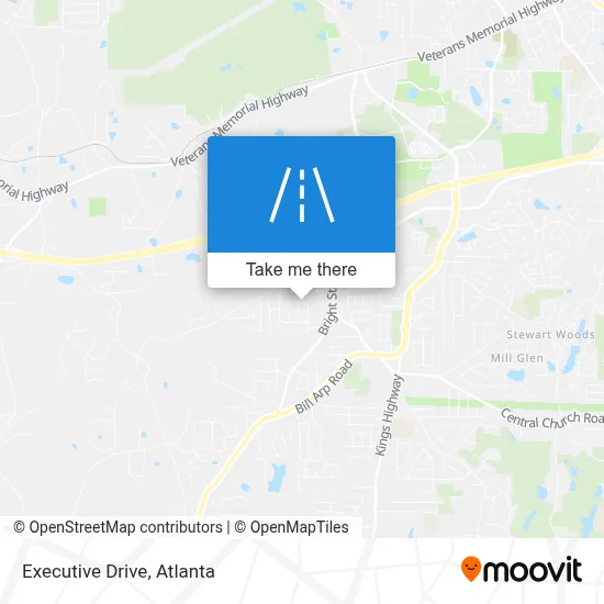 Executive Drive map