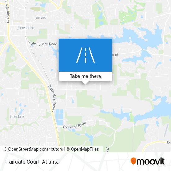 Mapa de Fairgate Court