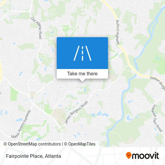 Mapa de Fairpointe Place